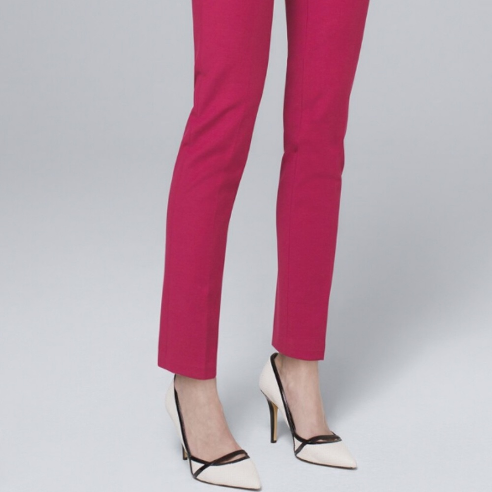 White House Black Market Comfort Slim Ankle Pants - Picture 2 of 8